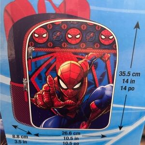 Marvel Spider-Man Backpack - Red and Blue